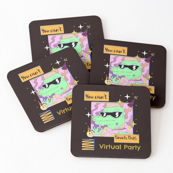 Item preview, Cant Touch This Virtual Party designed and sold by Evartdesign.