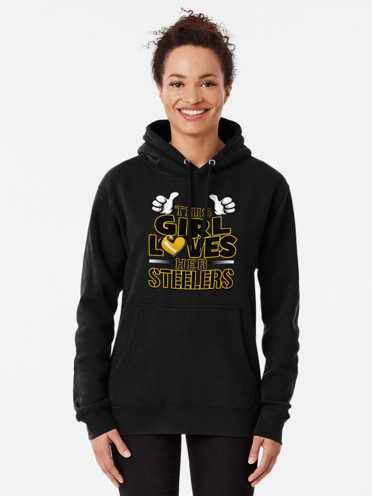 This Girl Loves Her Steelers Shirt, Tshirt, Hoodie, Sweatshirt