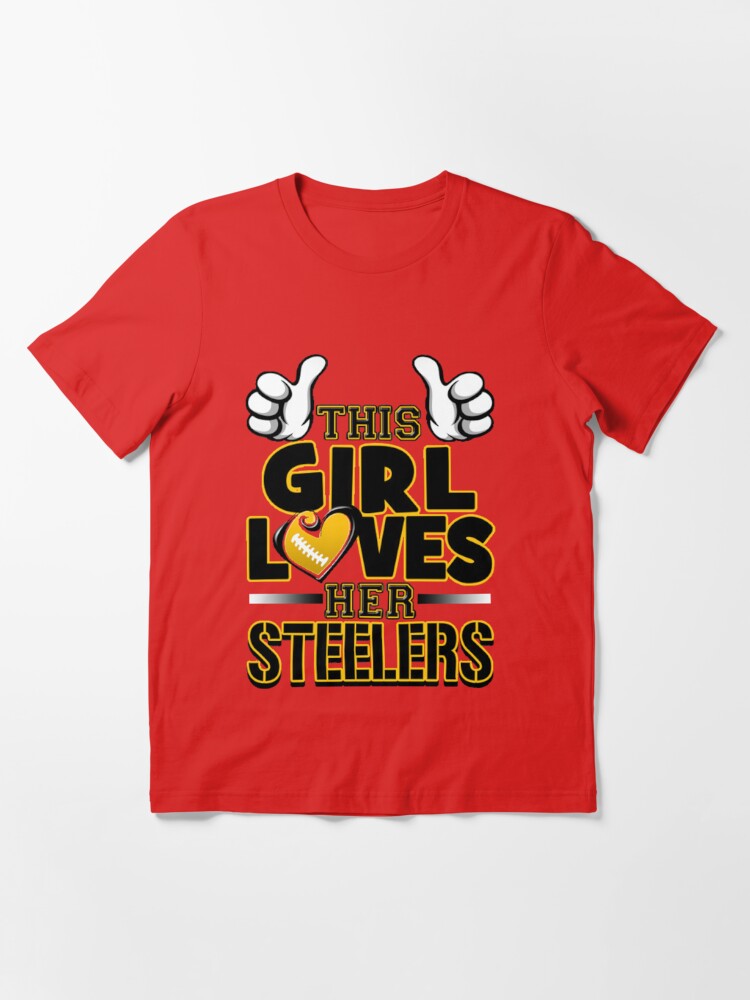 This Girl Love Her Steelers Bling Tee – InspireTeesbyPaula