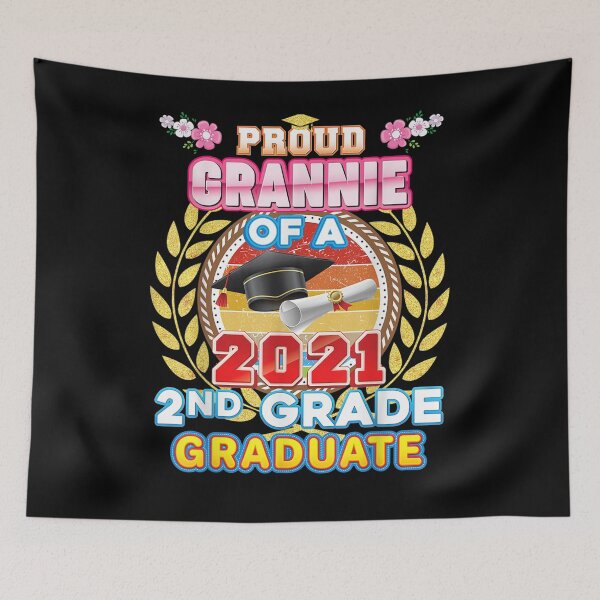 Item preview, Proud Grannie Of A 2021 2nd Grade Graduate Last Day School Gift  designed and sold by dominique235.