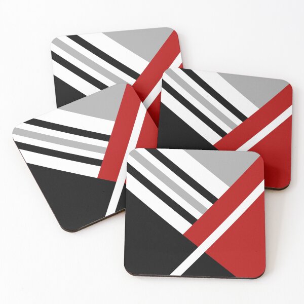 Item preview, Geometric decoration in four colors designed and sold by BattaAnastasia.