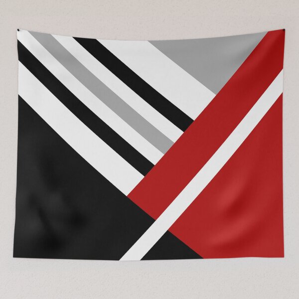 Item preview, Geometric decoration in four colors designed and sold by BattaAnastasia.