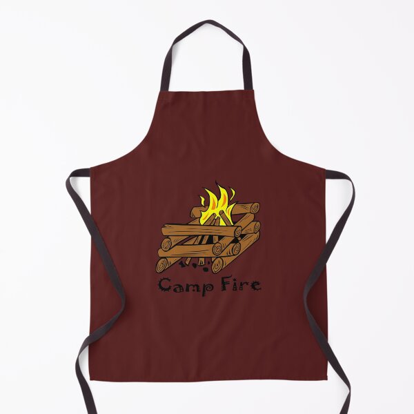Item preview, Camp Log Cabin Fire designed and sold by black wedus.