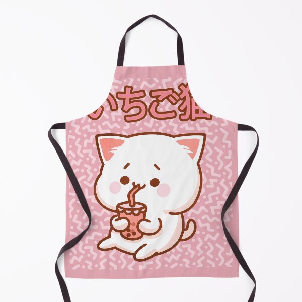 Item preview, 90s Kawaii Strawberry Cat Cute Kitty designed and sold by SoloTravelerSt.
