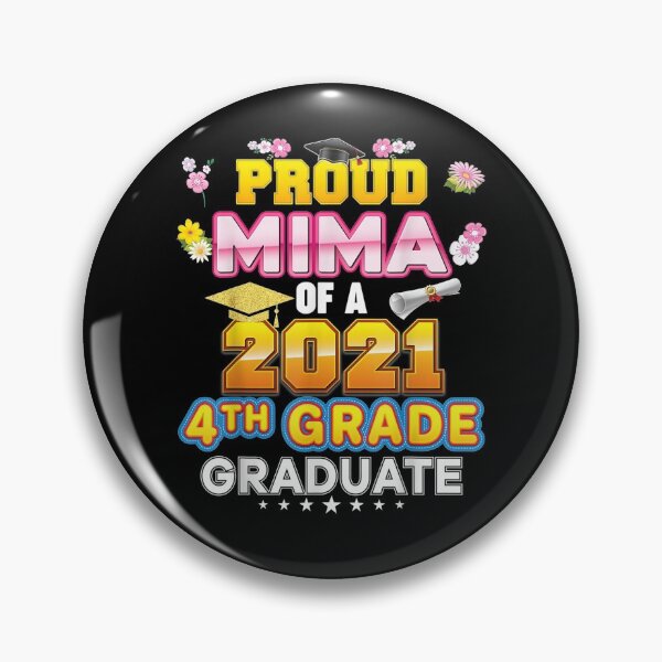 Item preview, Proud Mima Of A 2021 4th Grade Graduate Last Day School Gift  designed and sold by dominique235.