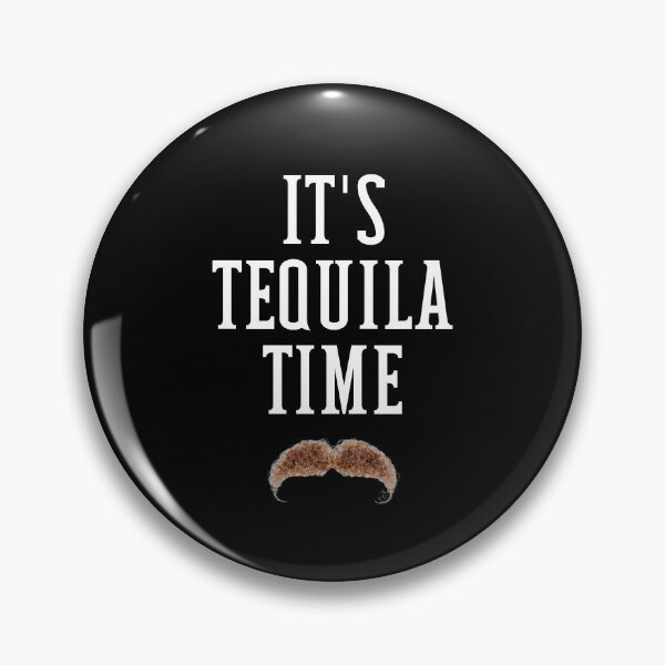 Artikelvorschau, It's Tequila Time - Lustiger Schnurrbart - CINCO DE MAYO FIESTA 2021 entworfen und verkauft von MinimalSketches.