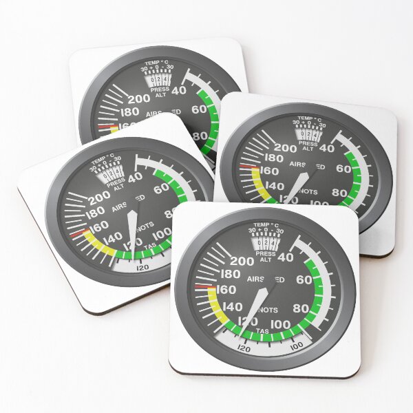 Item preview, Airspeed Indicator 3D – 120kts designed and sold by TheArtPilot.