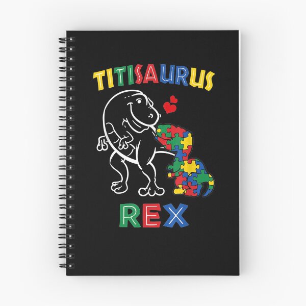 Item preview, Titisaurus Autism Awareness Aunty Dinosaur Dino Aunt Titi Gift  designed and sold by dominique235.