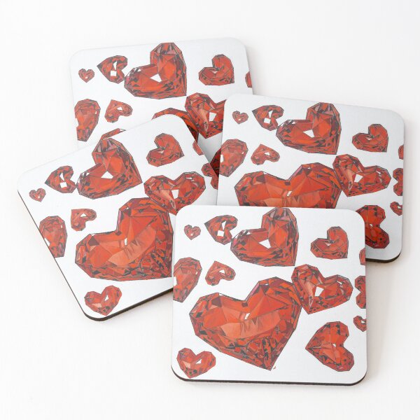 Item preview, Ruby Hearts designed and sold by LilyLJ.