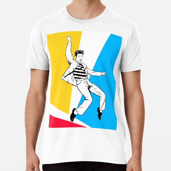 Elvis Presley Pop Art Premium T-Shirt