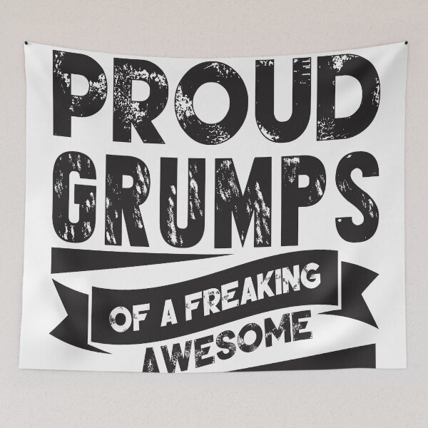 Item preview, I'm A Proud Grumps Of A Freaking Awesome Granddaughter designed and sold by mdnrsakib.