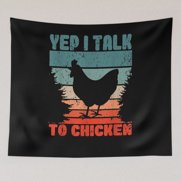 Item preview, Yep I Talk To Chicken Farming For A Farmer Funny Chicken Gift  designed and sold by dominique235.