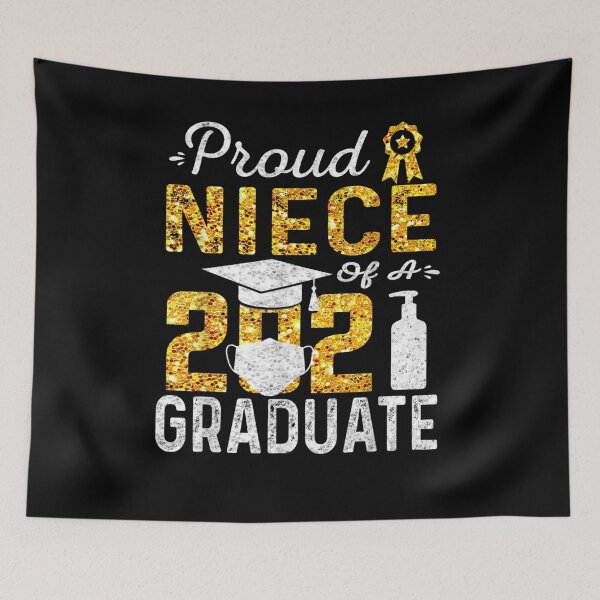Item preview, Proud Niece Of A 2021 Graduate Face Mask Hand Wash Gift  designed and sold by dominique235.