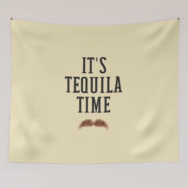 Item preview, Its Tequila Time - Funny Moustache - CINCO DE MAYO CELEBRATIONS 2021 designed and sold by MinimalSketches.