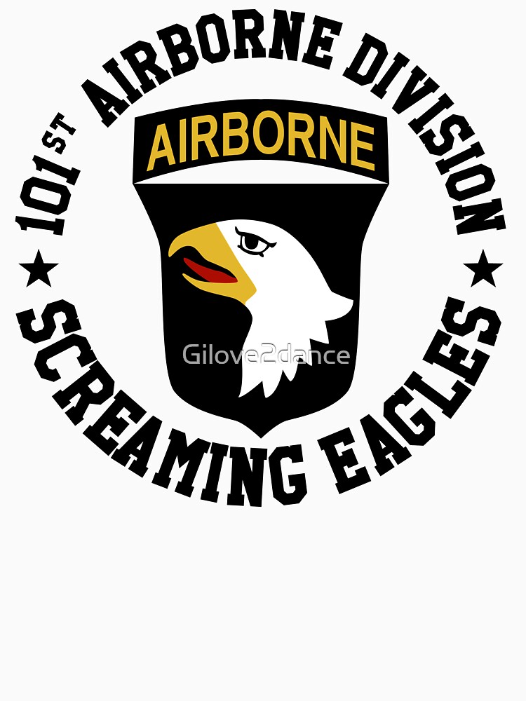 screaming eagles shirt