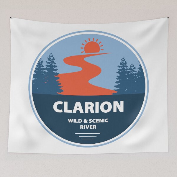 Item preview, Clarion Wild And Scenic River designed and sold by Esskay Designs.