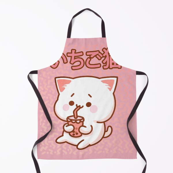 Item preview, 90s Kawaii Strawberry Cat Cute Kitty designed and sold by SoloTravelerSt.