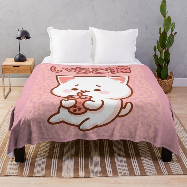 Item preview, 90s Kawaii Strawberry Cat Cute Kitty designed and sold by SoloTravelerSt.