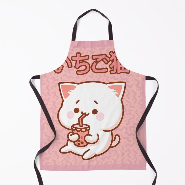 Item preview, 90s Kawaii Strawberry Cat Cute Kitty designed and sold by SoloTravelerSt.