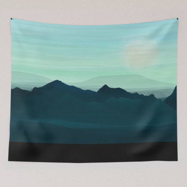 Item preview, COBALT MOUNTAINS designed and sold by THE AMERICAN TEEVANGELIST.