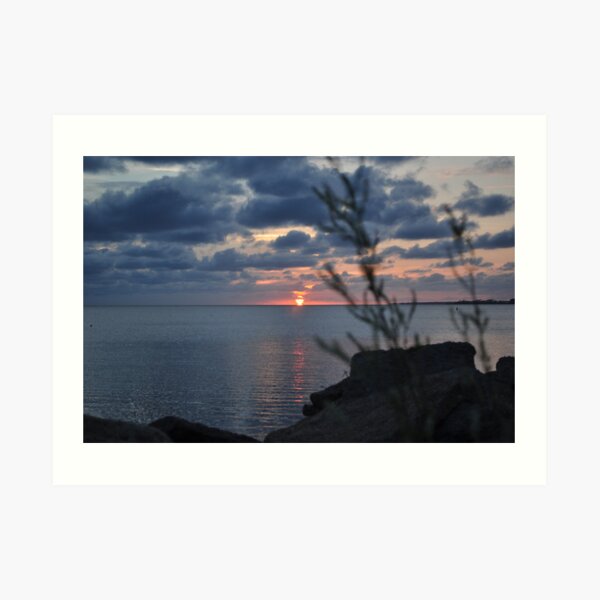 Sunset at Jockey's Ridge State Park Art Print