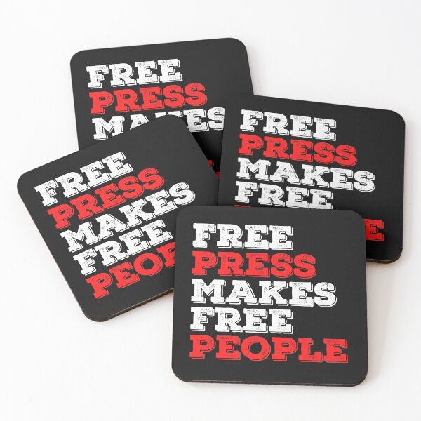 Item preview, Free Press Makes Free People designed and sold by curledup-cat.