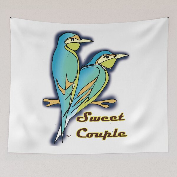 Item preview, bird couble designed and sold by designerbhati.