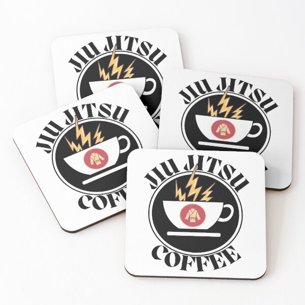 Item preview, JIU JITSU COFFEE, COFFEE LOGO, COFFEE WITH A KICK designed and sold by R B Chrystal.