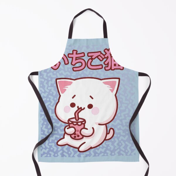 Item preview, 90s Kawaii Strawberry Cat Cute Kitty designed and sold by SoloTravelerSt.