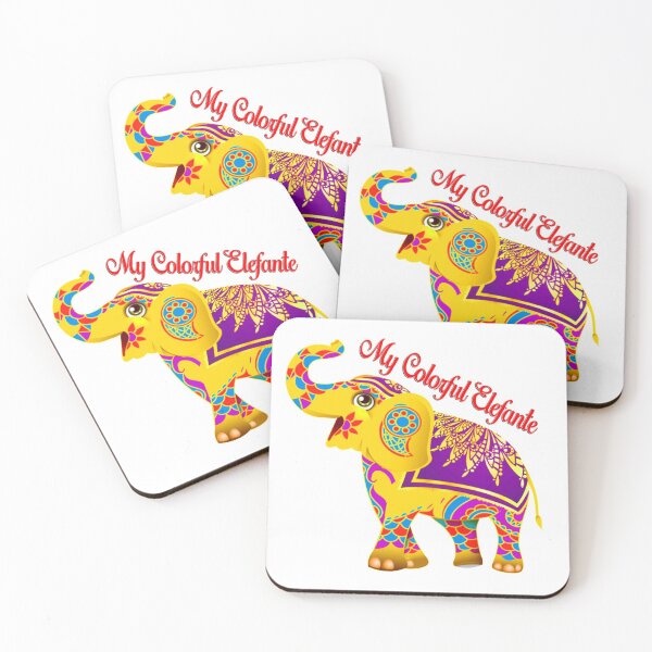 Item preview, Mi colorido elefante designed and sold by Madivibe.