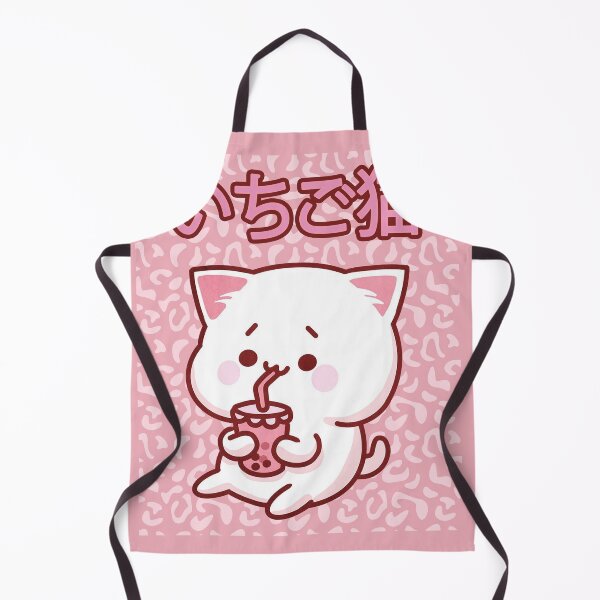 Item preview, 90s Kawaii Strawberry Cat Cute Kitty designed and sold by SoloTravelerSt.