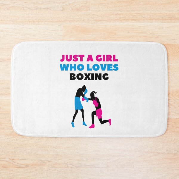 Item preview,  Just a girl who loves boxing designed and sold by SYLPAT.