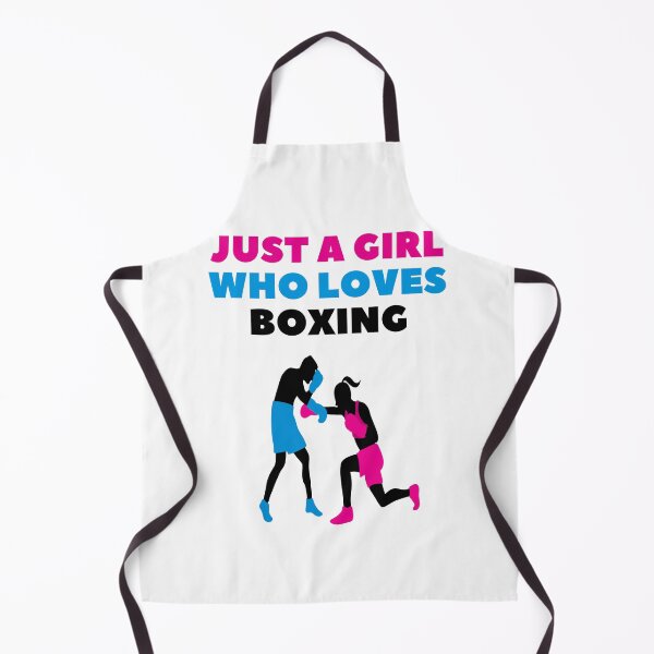Item preview, Just a girl who loves boxing designed and sold by SYLPAT.