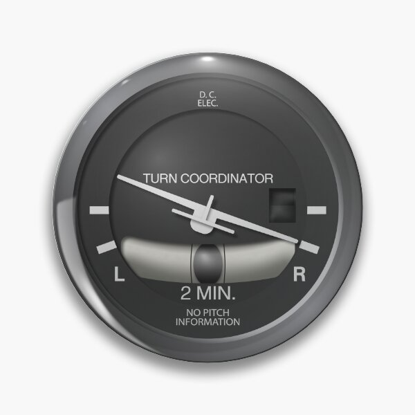 Item preview, Turn Coordinator 3D – Right Turn designed and sold by TheArtPilot.