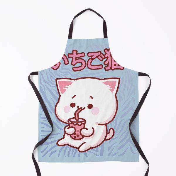 Item preview, 90s Kawaii Strawberry Cat Cute Kitty designed and sold by SoloTravelerSt.