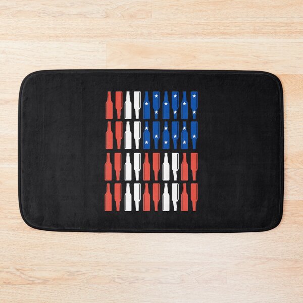 Item preview, Patriotic Beer Bottle USA flag,  American Flag 4th of July Patriotic Beer Bottle USA designed and sold by sirina2796.