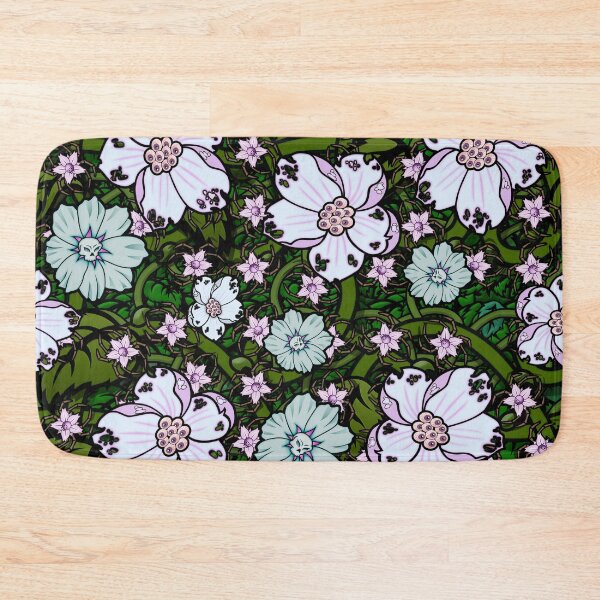 Item preview, Creepy floral seemless pattern designed and sold by Michael Pulley.