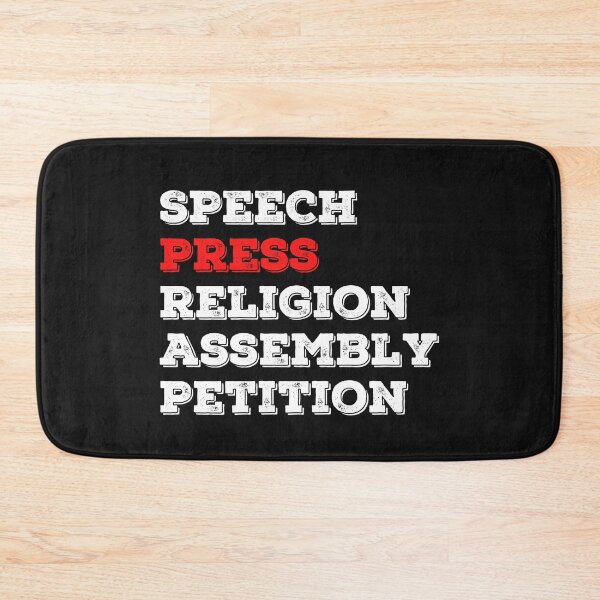 Item preview, Free Press Is Our Right designed and sold by curledup-cat.