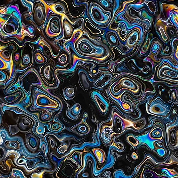 Artwork thumbnail, Distorted Spectral Pattern by Phil Perkins