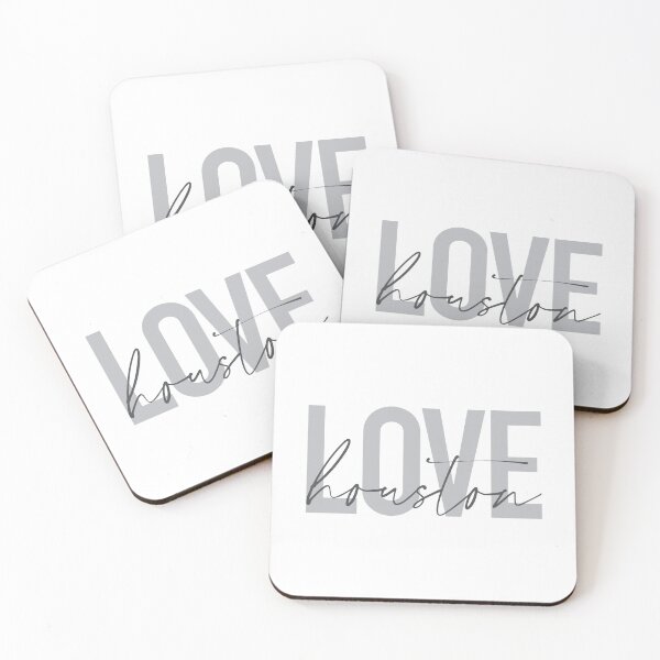 Item preview, Modern, simple, cool, urban graphic design of Love Houston designed and sold by theendup.