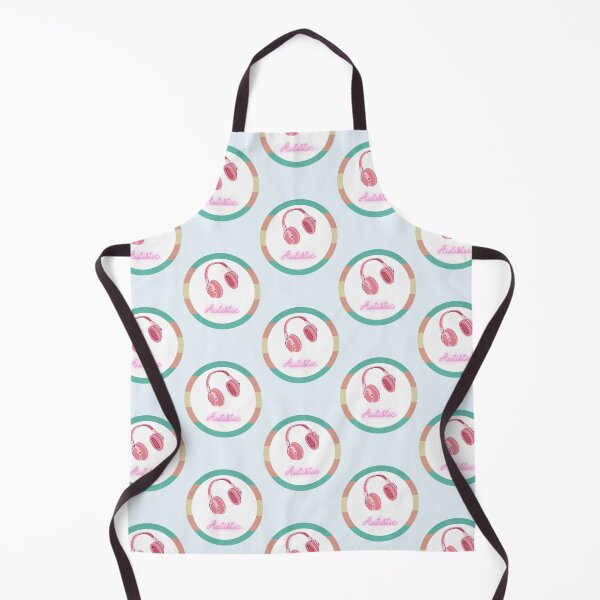 Autistic - Trans Flag Headphones Apron