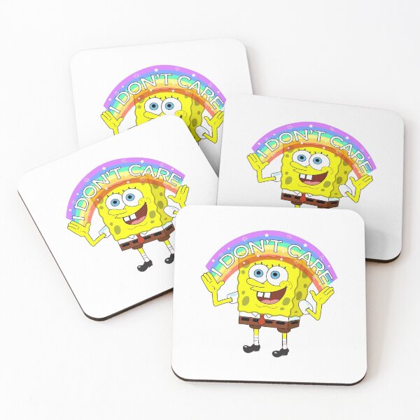 Item preview, sponge bob square pants rainbow i dont care designed and sold by MimmyG.