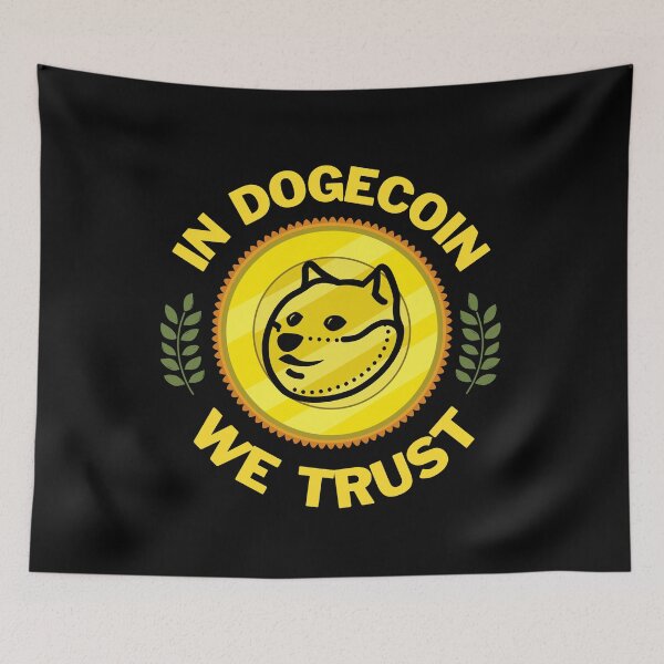 Item preview, In dogecoin we trust designed and sold by i-longmanshop.