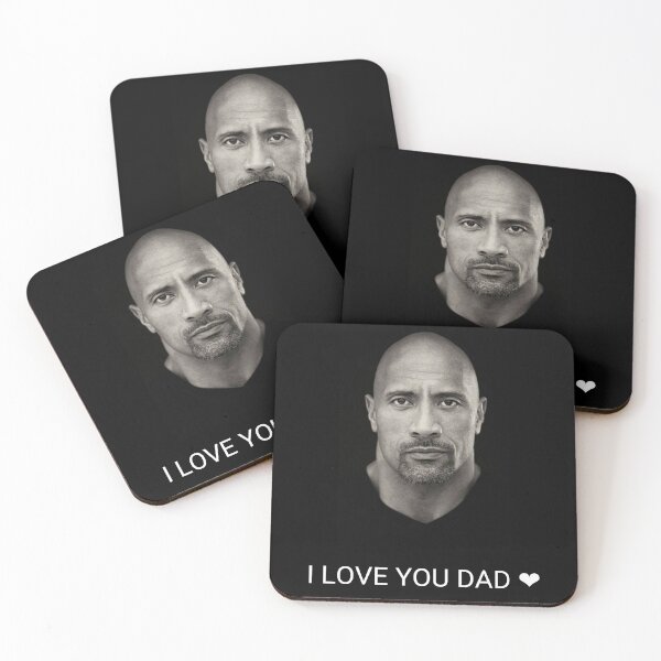 Item preview, Dwayne "The Rock" Johnson I love you Dad designed and sold by Design-model.