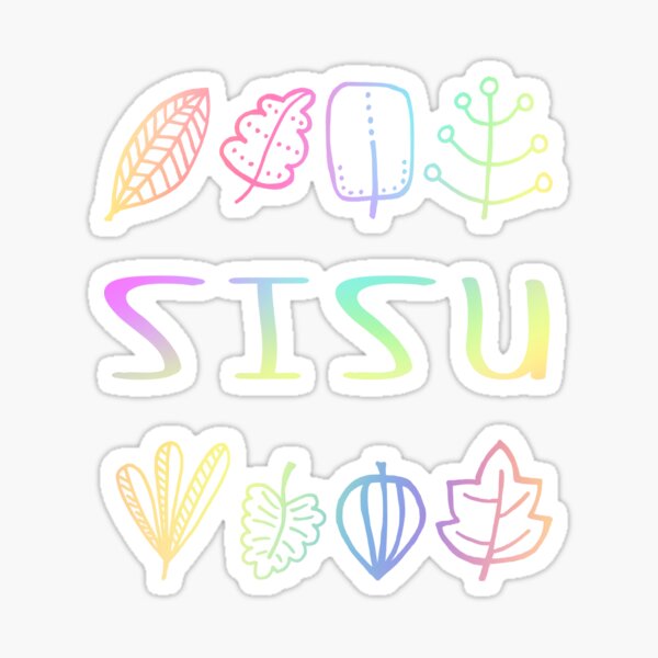 Sisu, Nature Scandinavian Forest Sticker