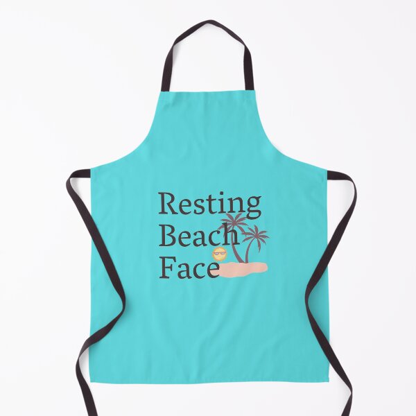 Item preview, Resting beach face designed and sold by H2O-Shop.