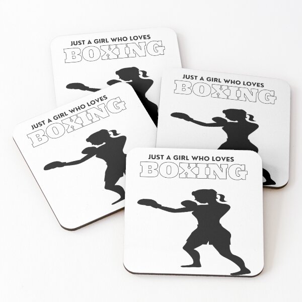 Item preview, Just a girl who loves boxing designed and sold by SYLPAT.