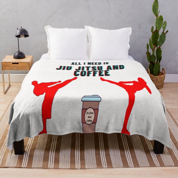 Item preview, All I Need Is Jiu Jitsu And Coffee designed and sold by Danyell369.
