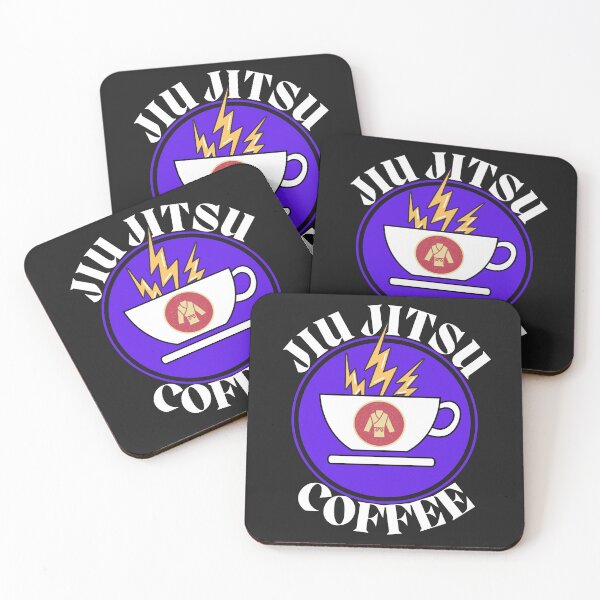 Item preview, JIU JITSU COFFEE, COFFEE LOGO, COFFEE SIGN, JIU JITSU LOGO designed and sold by R B Chrystal.