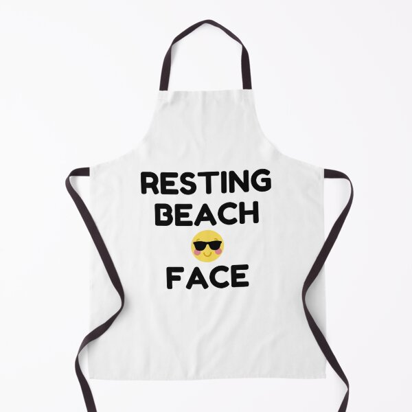 Item preview, Resting beach face designed and sold by H2O-Shop.